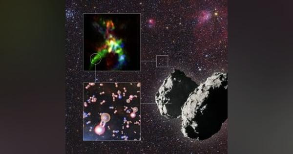 彗星で見つかった「リン」の起源、アルマ望遠鏡と探査機の観測から判明