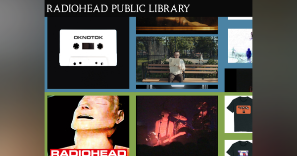 Radioheadが音源や映像をオンライン公開！ アートワークも楽しめる“公共図書館”