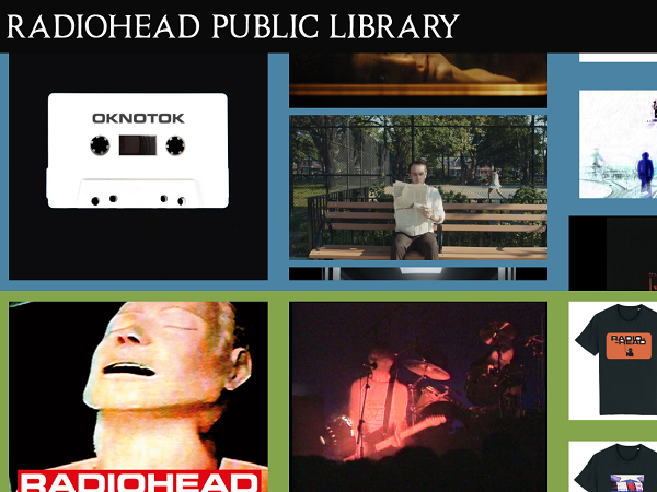 Radioheadが音源や映像をオンライン公開！ アートワークも楽しめる“公共図書館”