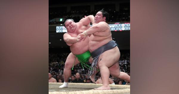 幕尻の徳勝龍　破竹の９勝　３３歳が気迫で首位守る　大相撲初場所