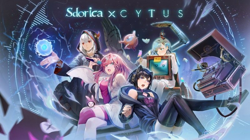 Rayark、『Sdorica』で『Cytus II』とのコラボ開始　PAFF、Ivyなどが近未来感に溢れたイベントステージに登場