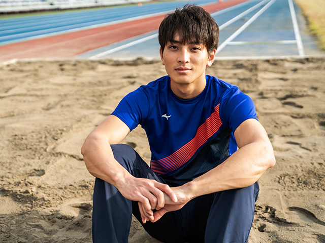 日本の走幅跳の常識を変える男。橋岡優輝「五輪メダルに手が届く」
