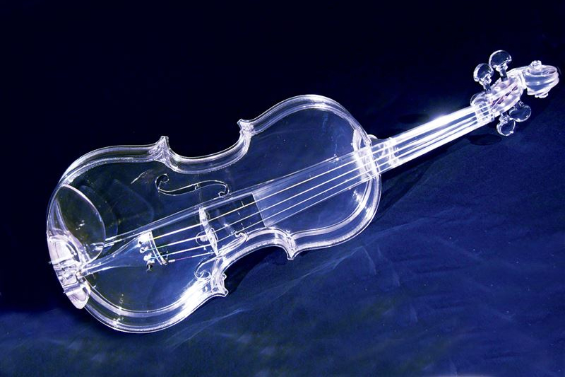 ３Ｄプリンターで透明バイオリンを作る【動画あり】