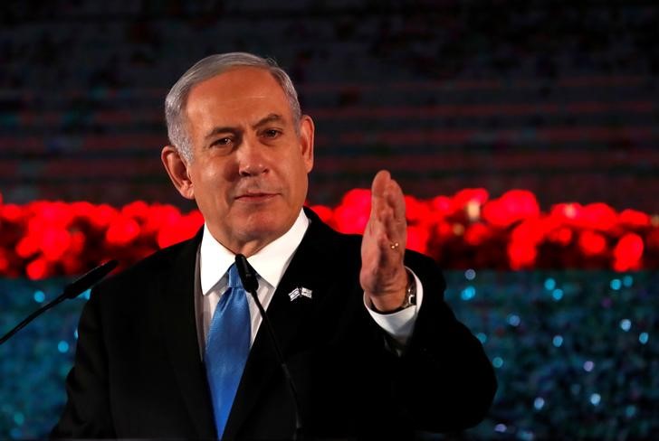 イスラエル首相、来週訪米　中東和平案協議の公算