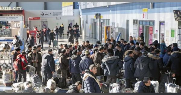 北朝鮮労働者千人がロシアに残留　「近く出国」と外務省