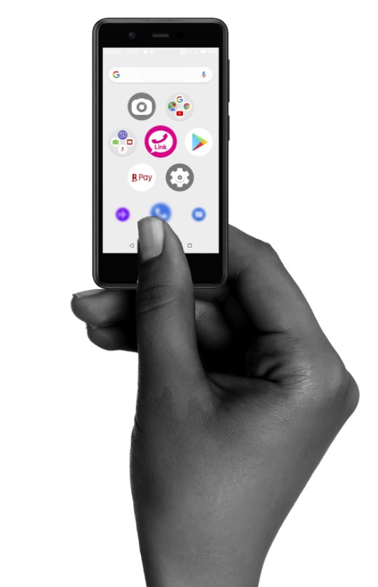 楽天、世界最小、最軽量のスマートフォン『Rakuten Mini』を発売　モバイルFeliCa搭載で片手で操作可能