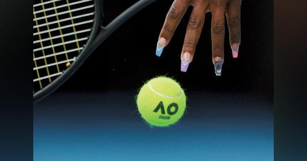 セリーナ・ウィリアムズ、コアラのネイルに願いを込めて──全豪オープンテニス