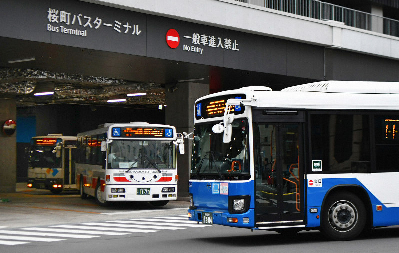 熊本県の路線バス5社が共同経営へ　利用低迷や運転手不足で