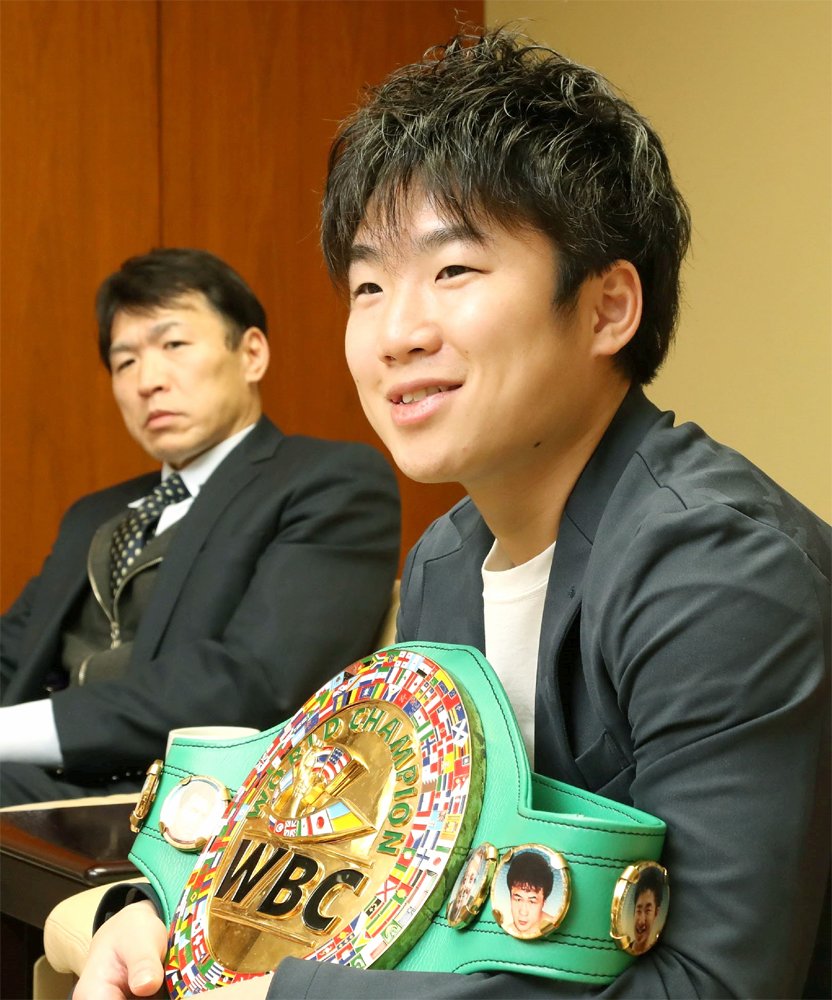 あのころ>ガッツ石松が世界王者 ライト級では日本人初 (共同通信) あのころ>ガッツ石松が世界王者 ライト級では日本人初 (共同通信)
