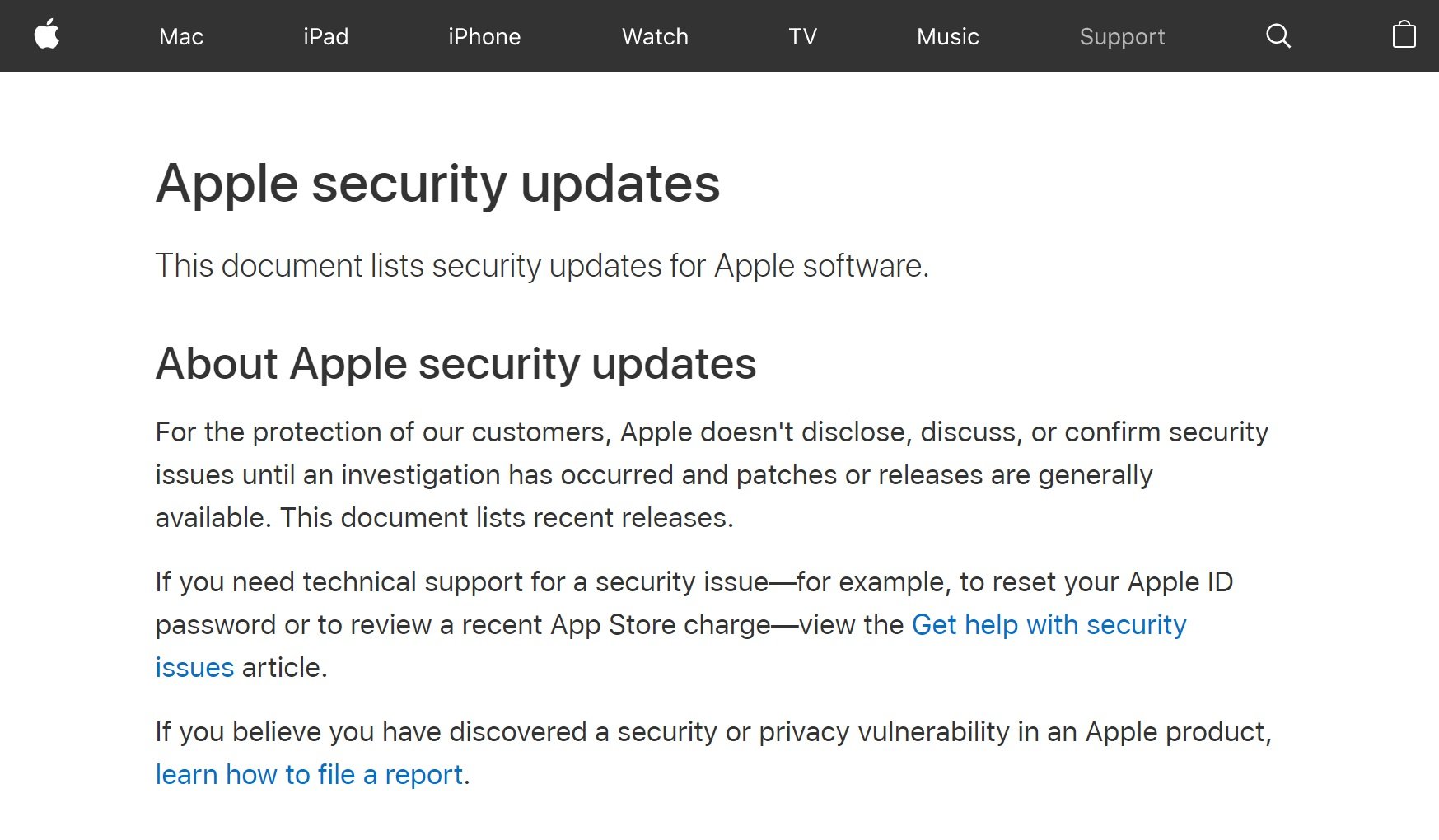 Apple、iOSやmacOSなどのアップデート公開