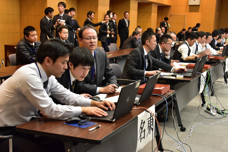 警察官の捜査技術と知識競う　愛知県警でサイバー対処能力競技会