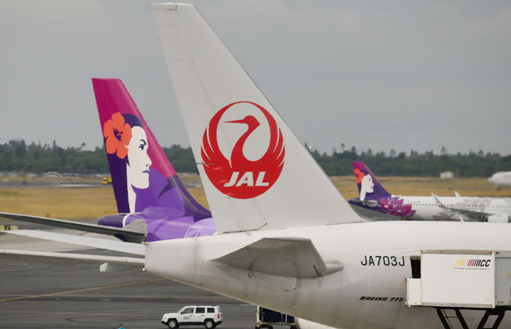 JAL、独占禁止法適用除外を再申請　ハワイアン航空との共同事業、ZIP活用示す