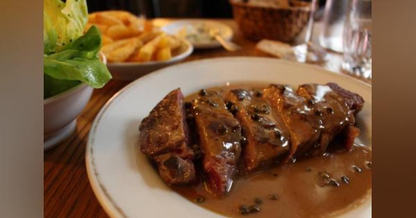 王道の料理を「新しいバランス」で　パリで食べたいステーキ定食