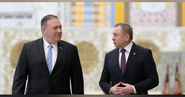 米国務長官がベラルーシ訪問　接近姿勢、ロシアの警戒必至