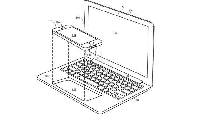 iPhoneやiPadが合体できるMacBook型ドック開発？アップルが特許を申請