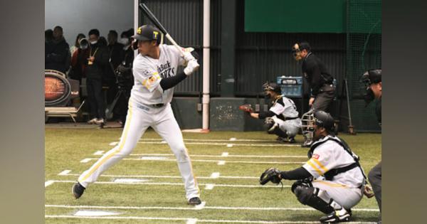 リハビリ組の鷹柳田、東浜の投球で“目慣らし”　「投手の球ってどんなんかいねと」