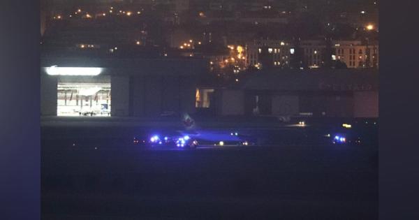 エア・カナダ機、エンジン故障でマドリード空港に緊急着陸