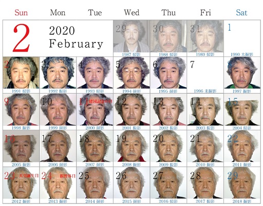 土田ヒロミさん老いる顔を毎日撮影