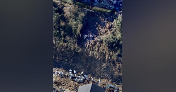 斜面崩落で死亡女性は県立高の18歳女子生徒　神奈川・逗子