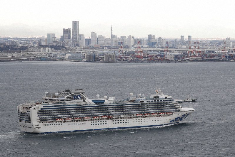 新型コロナ　横浜のクルーズ船で新たに10人感染確認　計20人に