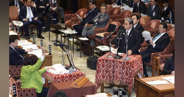 北村氏答弁めぐり野党退席　衆院予算委が散会