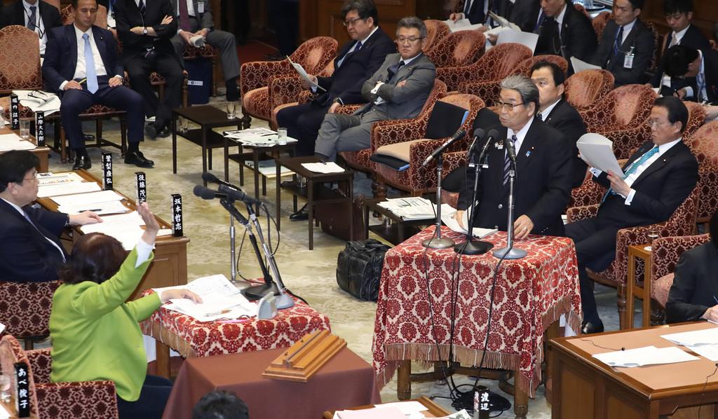 北村氏答弁めぐり野党退席　衆院予算委が散会