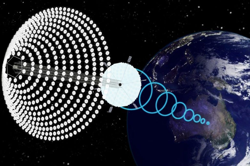 雨や曇りでも太陽光エネルギーを活用するなら、宇宙から送ればいい：「宇宙太陽光発電」の研究開発が進行中