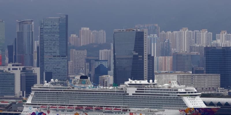 香港クルーズ船は全員下船　乗員感染なし、乗客「問題なし」