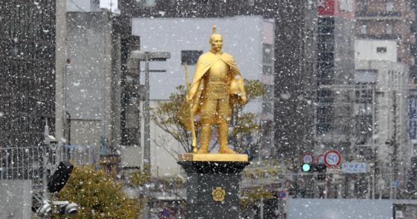 名古屋と岐阜で初雪、統計史上最も遅く　名古屋では119年ぶり記録更新