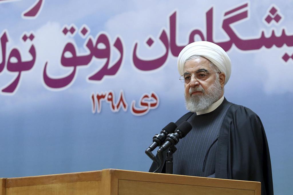 「米制裁の困難に打ち勝つ」　イラン革命４１年でロウハニ大統領