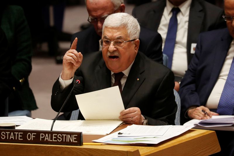 パレスチナ議長、米の中東和平案を拒否　国際会議の開催要請