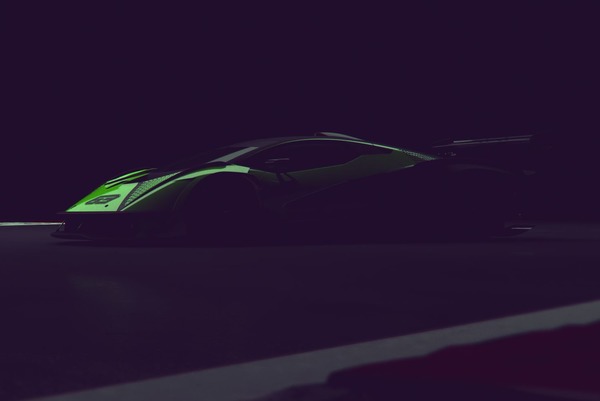 ランボルギーニの新型ハイパーカー、2020年内に発表へ…ティザーイメージ［動画］