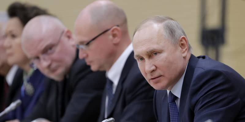 ロシア改憲で領土割譲禁止明記か　プーチン大統領が検討指示