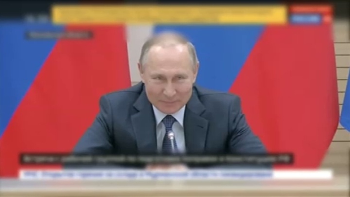 プーチン大統領、「領土の譲渡を禁止する改憲案」に前向きな姿勢