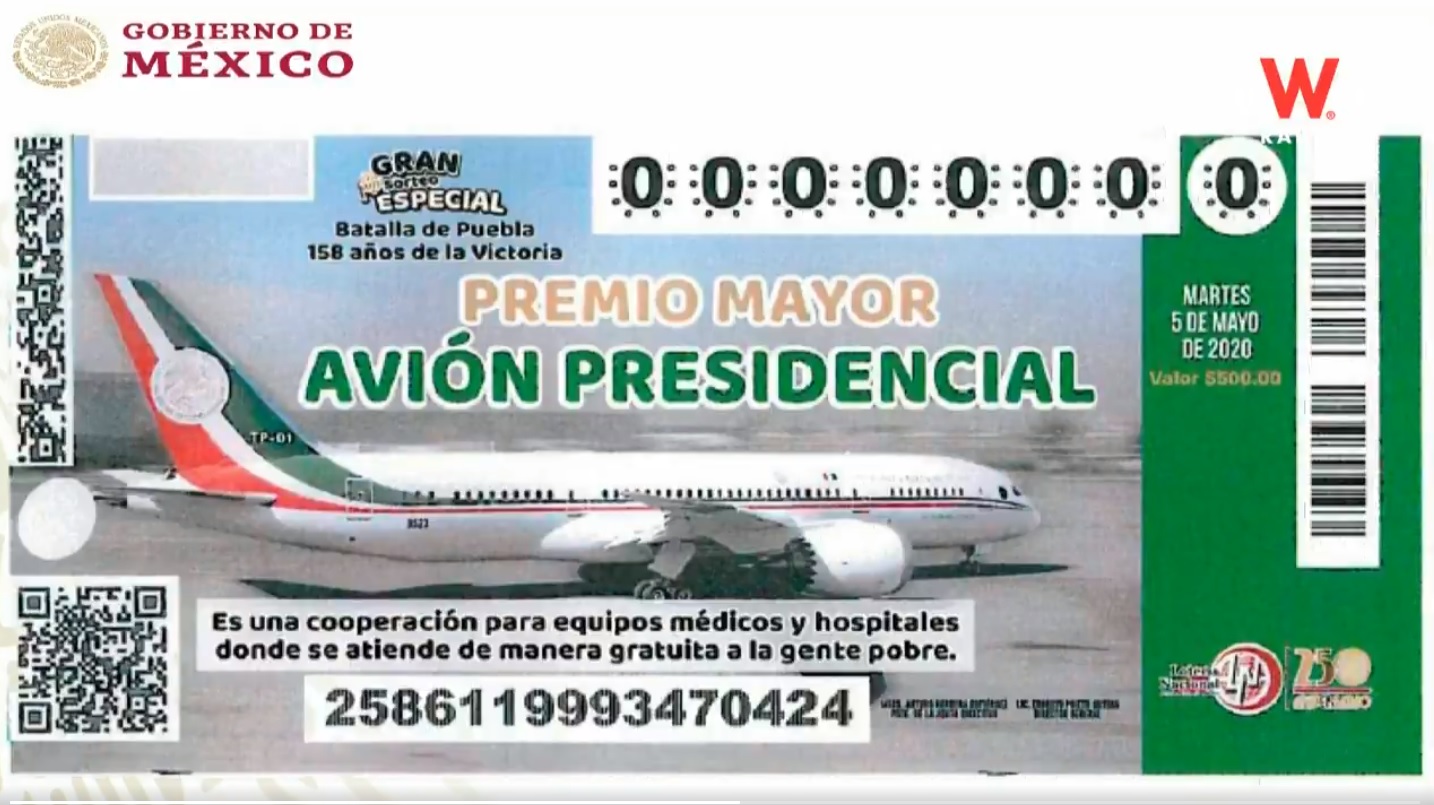 売りにかけられていたメキシコ大統領専用機、売れなくてついに宝くじの景品に