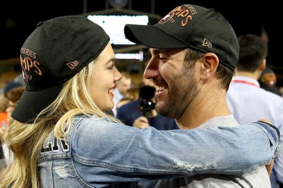 【MLB】美人妻と熱々ハグ…　バーランダーの幸せ写真にファン嫉妬？「ラッキーな男だ！」