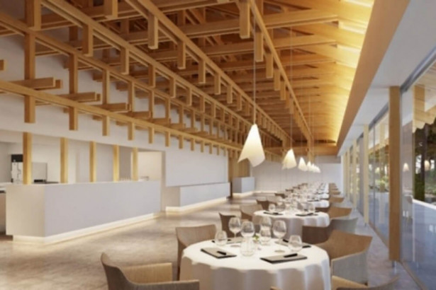 2000坪の敷地にわずか60席　隈研吾設計の新レストランが軽井沢に7月オープン