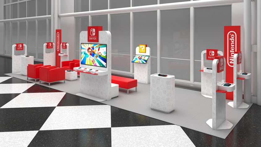 乗り継ぎの暇つぶしに！ダラスの空港に「Switch」で遊べるラウンジがオープン
