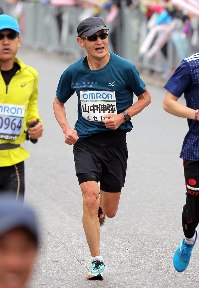山中教授「負けるもんか」自己ベスト更新　京都マラソン