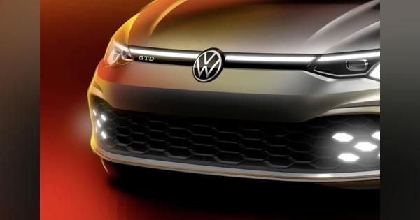 VW ゴルフ 新型に高性能ディーゼル「GTD」、ジュネーブモーターショー2020で発表へ