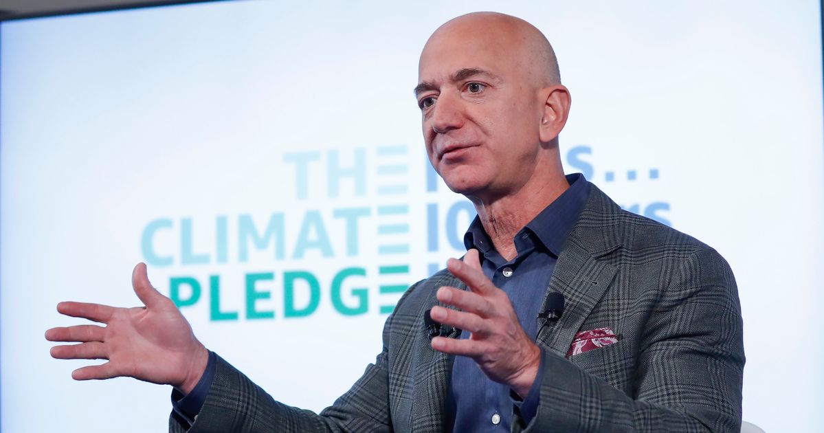 アマゾンのベゾス氏、気候変動対策に1兆円を寄付へ