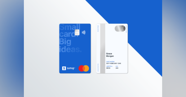 小規模ビジネス向けのSumUp Cardがマスターカードの協力で提供開始