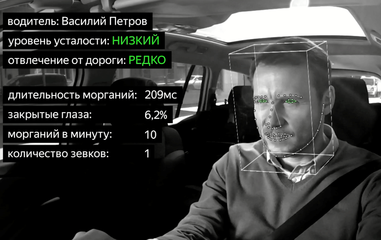 ロシアの配車サービス大手Yandex.Taxi、その居眠り運転や危険なドライバを排除する方法とは?