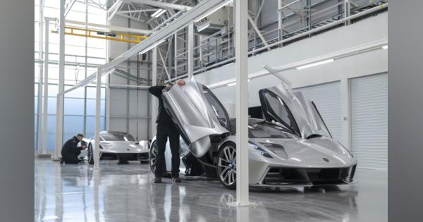 2000馬力のモンスターEVは工場から新規。ロータスが「エヴァイヤ」生産工場を公開