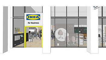 イケア初の法人向けプランニングスペース、渋谷に「IKEA for Business」開業
