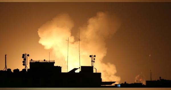 ガザからロケット弾20発　イスラエル軍が報復空爆