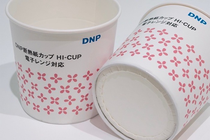 大日本印刷、電子レンジ対応の紙カップを開発