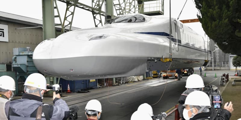 JR東海、N700S初号車公開　東海道新幹線に7月登場