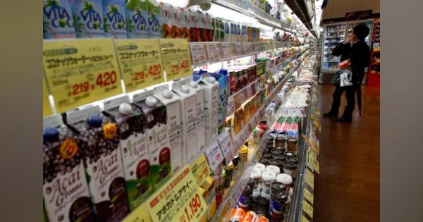 1月のスーパー販売額は前年比2％減＝日本チェーンストア協会