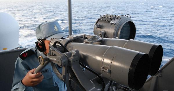 中東派遣の海自護衛艦　アラビア海北部で情報収集活動開始